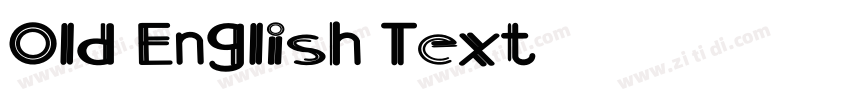 Old English Text字体转换